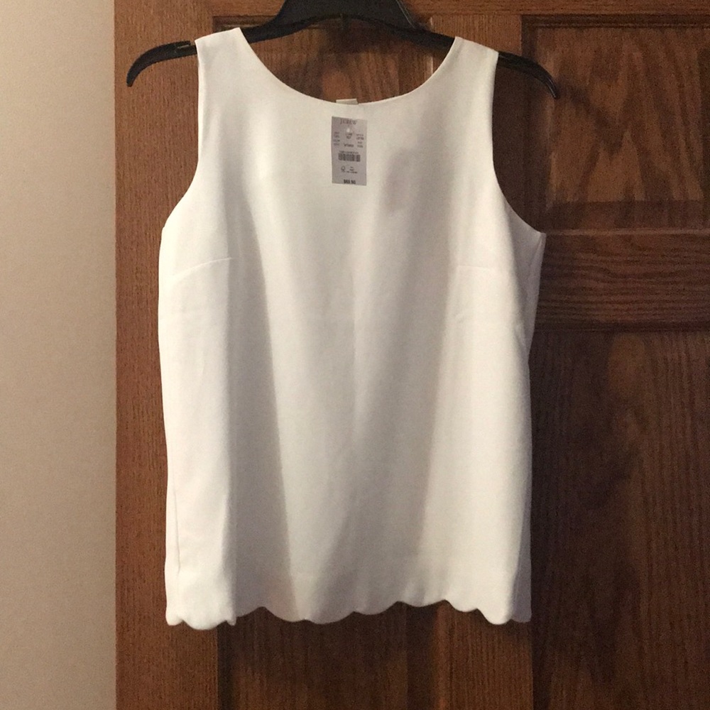 White J.Crew shirt